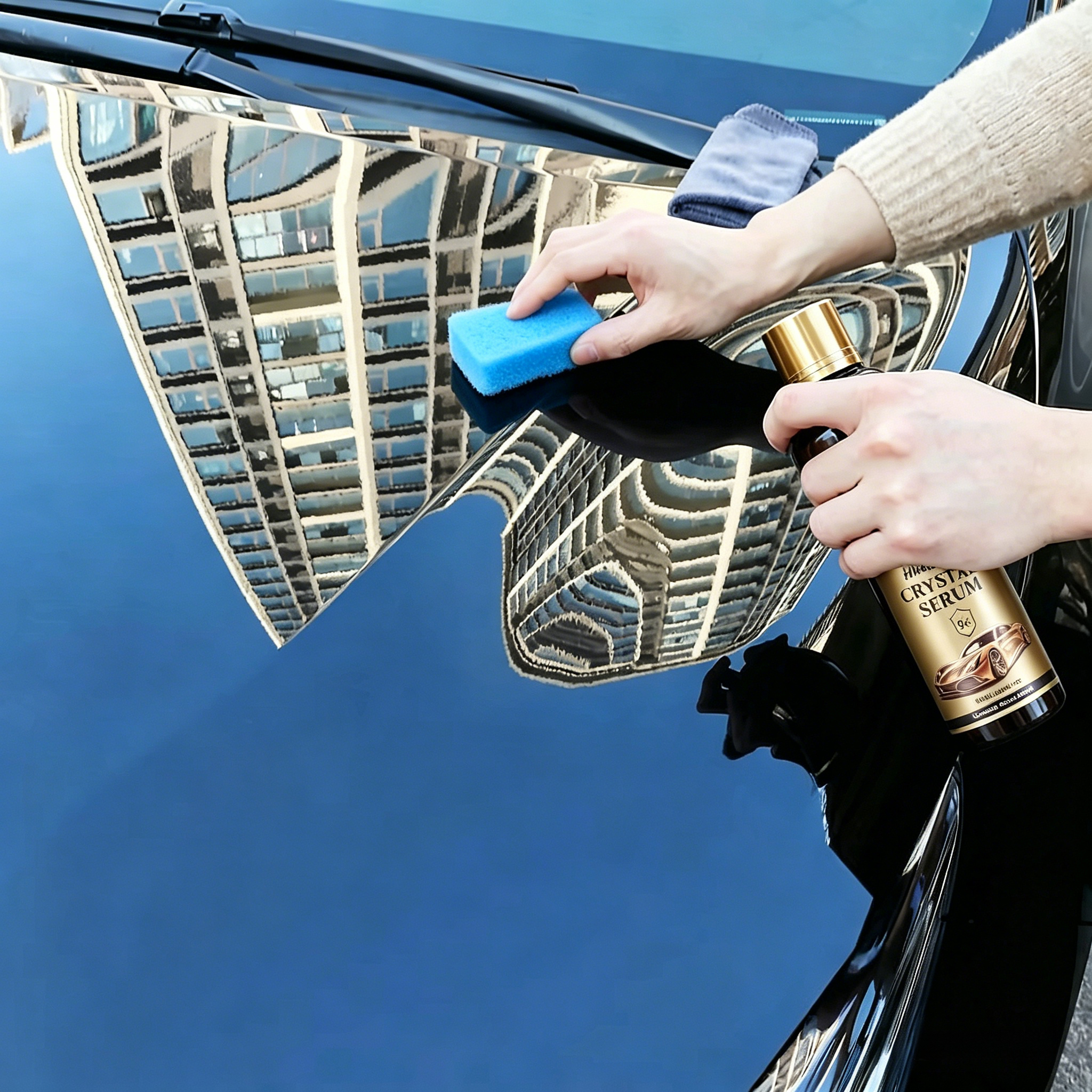 セラミックカーコーティングスプレーセラミックコート自動車オートバイ疎水性保護ポリッシュペイントケアディテールグロスシールワックス