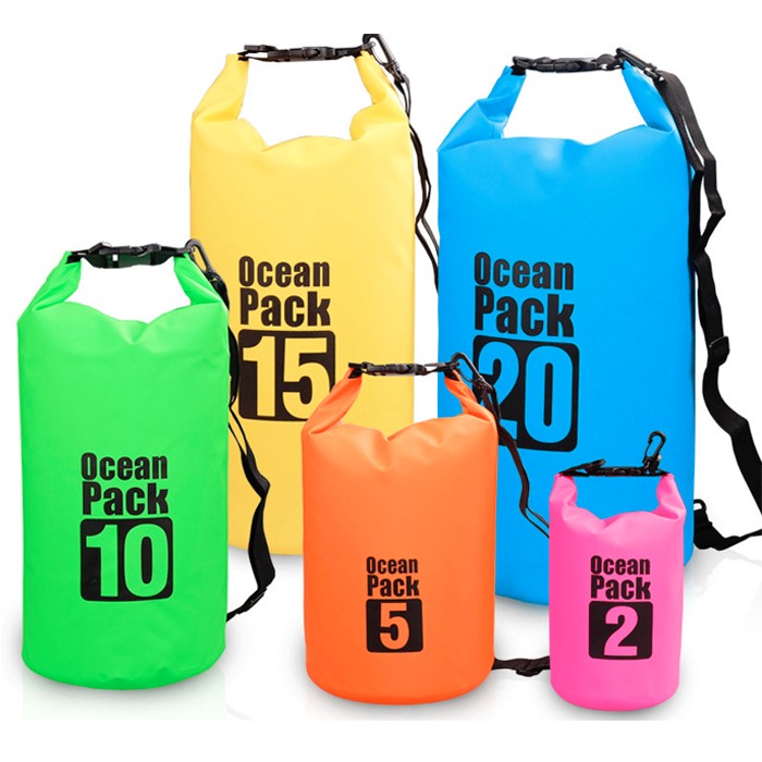 耐久性のあるキャンプハイキングボートオーシャンパックスポーツビーチギア 500d Pvc 2l 5l 10l 20l 防水ドライバッグ