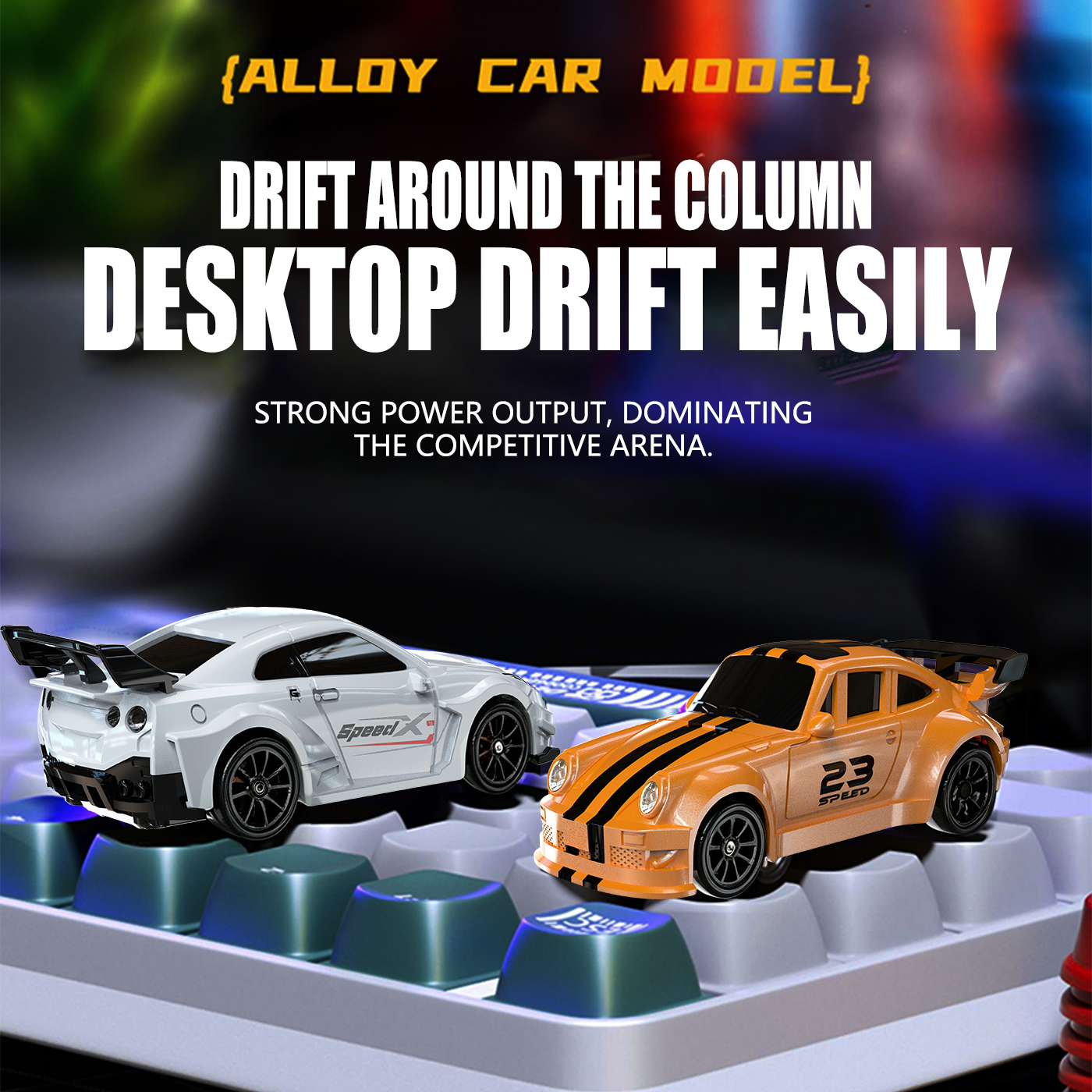 デスクトップ 1/64 ミニ RC おもちゃ合金 RC カーリモートコントロールカーレースドリフトモデル車両のおもちゃ男の子大人子供の誕生日プレゼント
