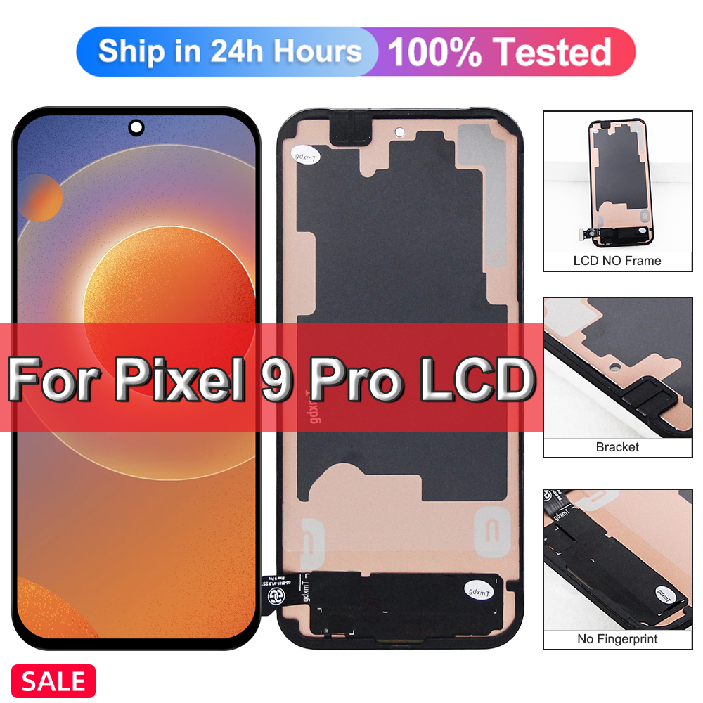 Google のピクセル 9 プロ GR83Y GEC77 GWVK6 スクリーンディスプレイタッチデジタイザアセンブリ Pixel9Pro 画面の交換