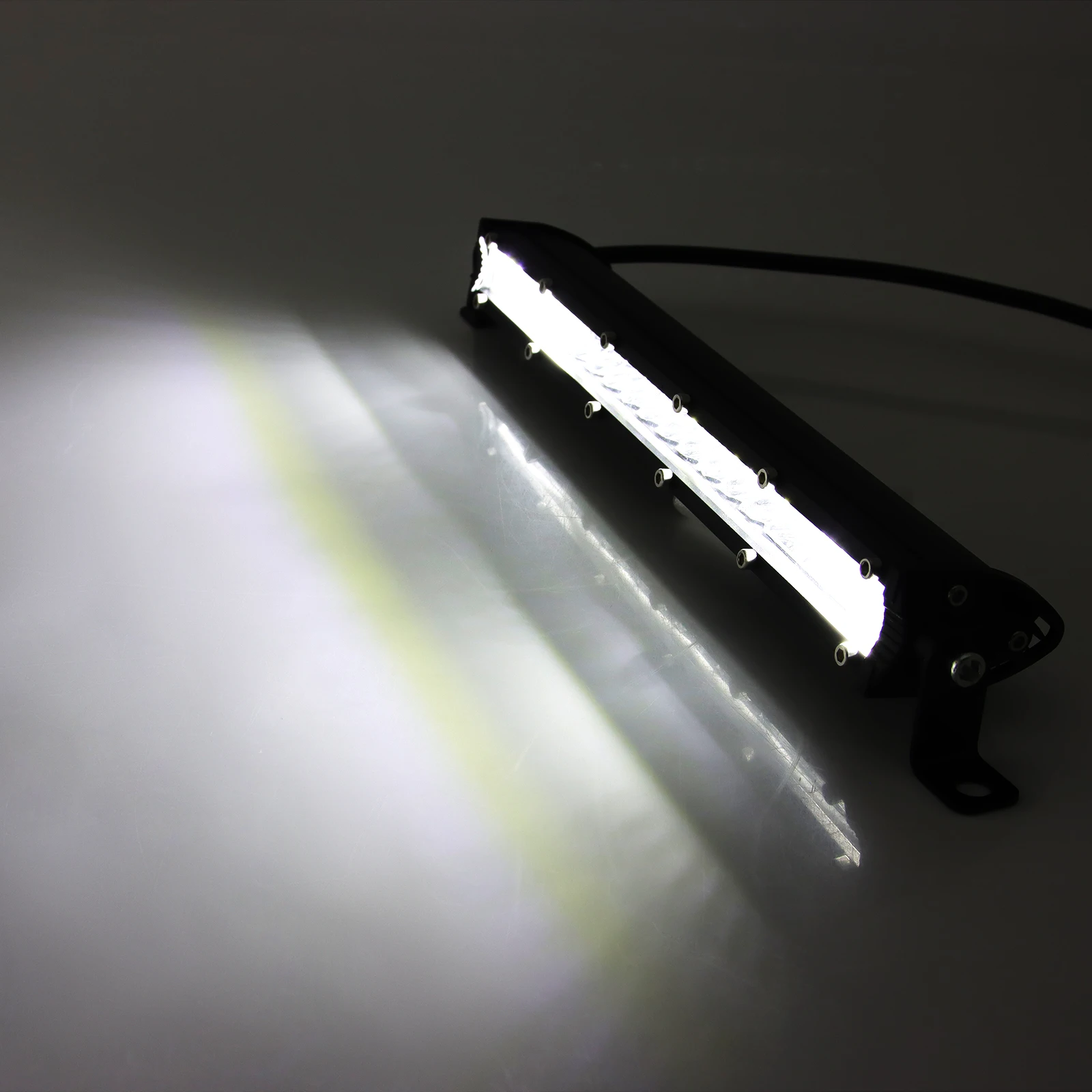 10/20 インチ LED ライトバー LED ワークルーフライト 12 V 24 V フラッドスポットビーム駆動ランプフォグランプジープトラックトレーラー 4 × 4 オフロード