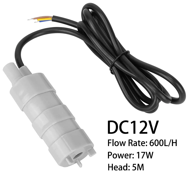 600L/H DC 12V 水中ウォーターポンプ高流量 3 線式ウォーターポンプキャンピングカー用池水族館