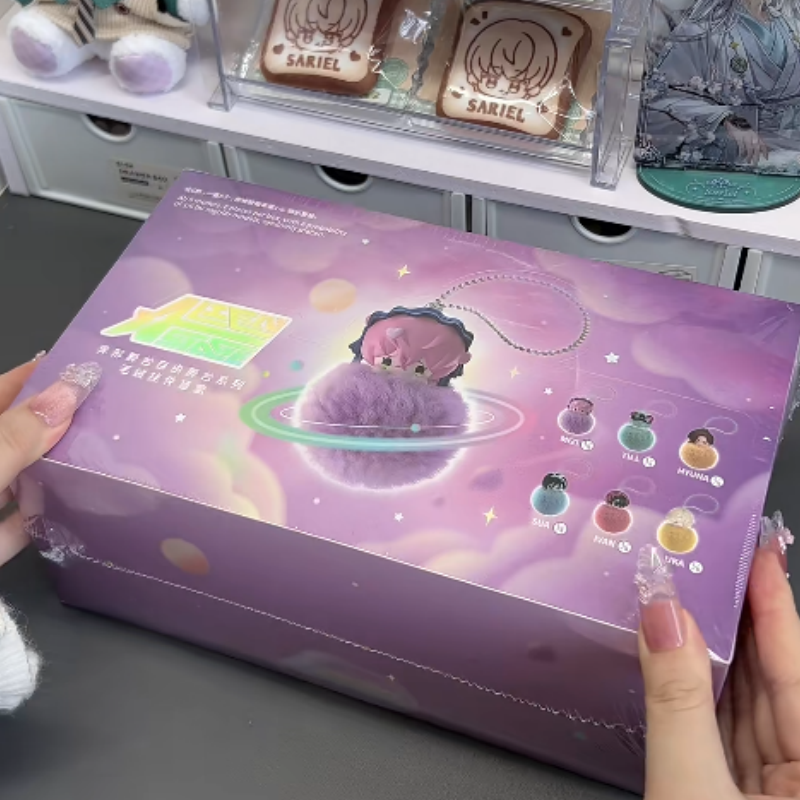 在庫あり本物の新しいエイリアンステージフリーステージ毛玉シリーズブラインドボックスぬいぐるみペンダントかわいいおもちゃコミックベンダーファンのかわいいギフト
