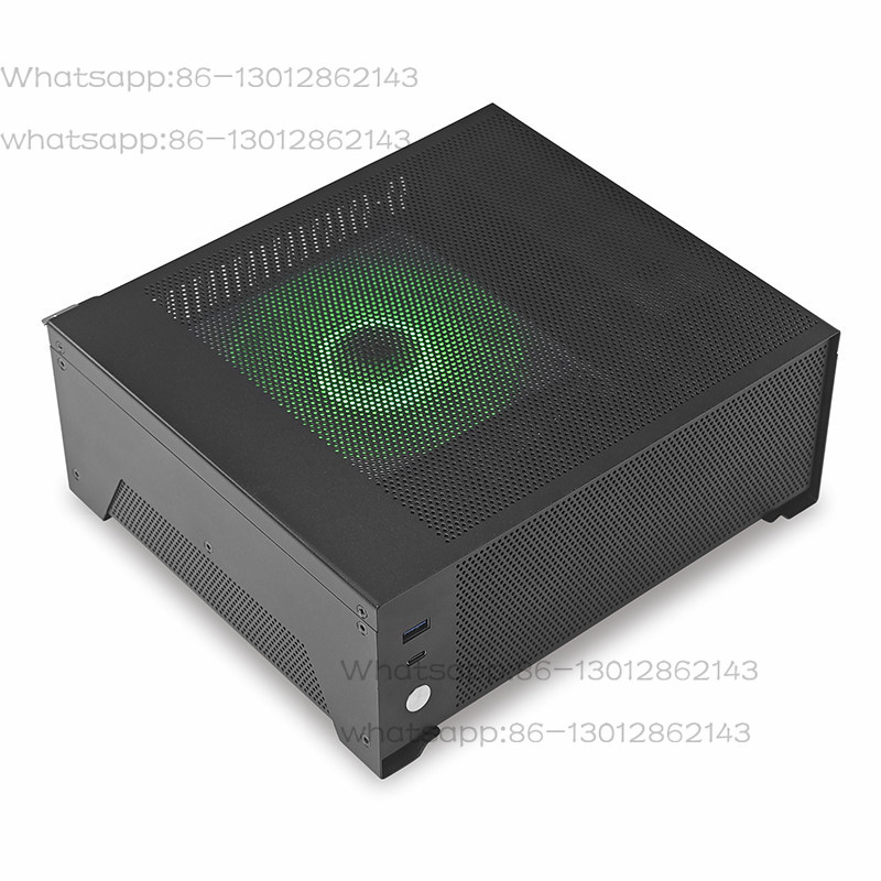 シャーシ I ミニ PC DIY デスクトップ薄型水平コアグラフィックス小型シャーシ 4.8L 小型 1U 電源