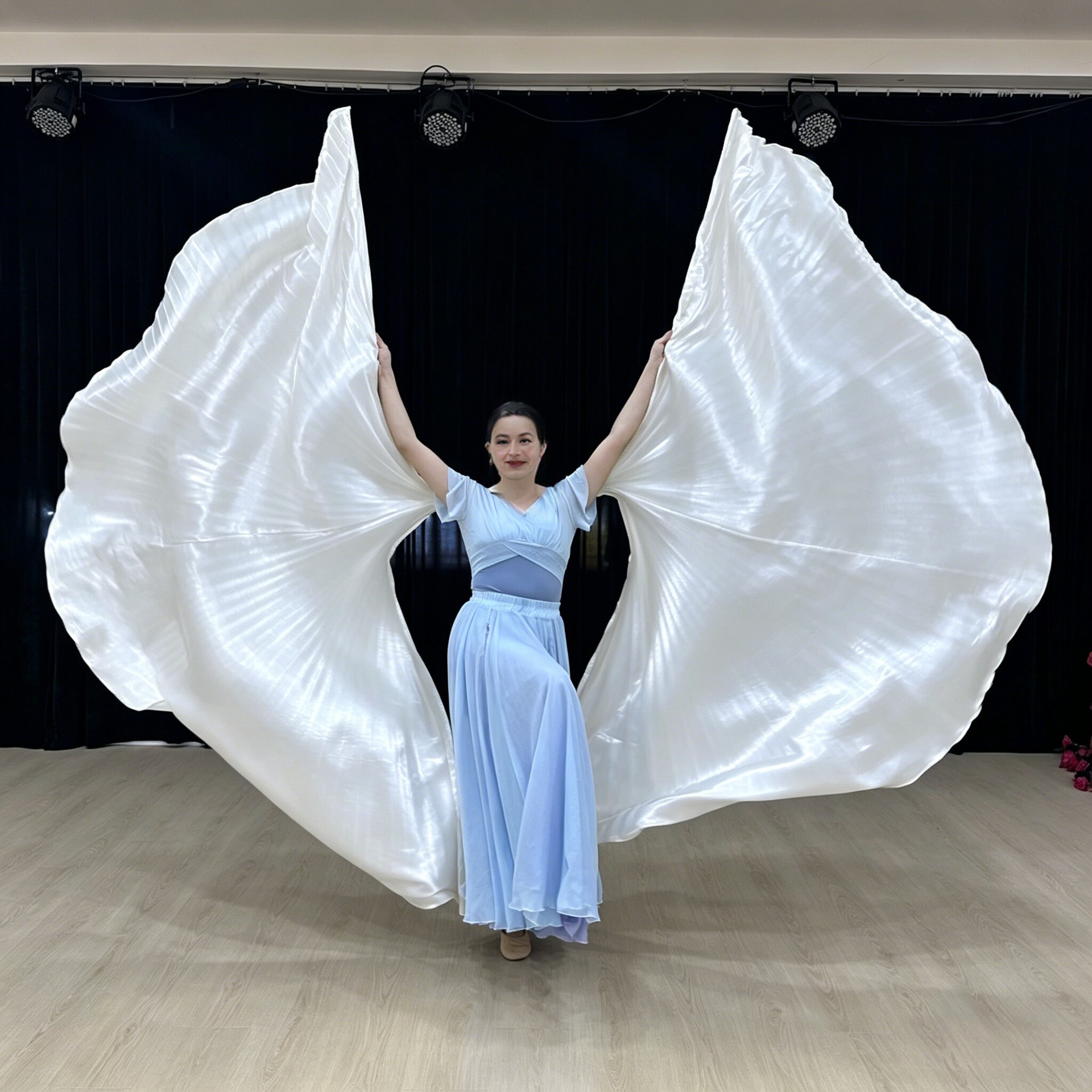 ベリーダンス イシスの羽 ステージ パフォーマンス小道具 ウイング パフォーマンス アクセサリー ダンス衣装 衣装 ステージ
