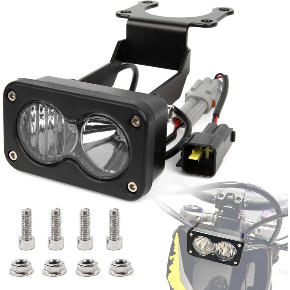 20 ワット 3 インチオートバイヘッドライトキットアダプターハーネスブラケット付きタラリアスティング R MX4 X3 サーロンセグウェイ X260 電動自転車
