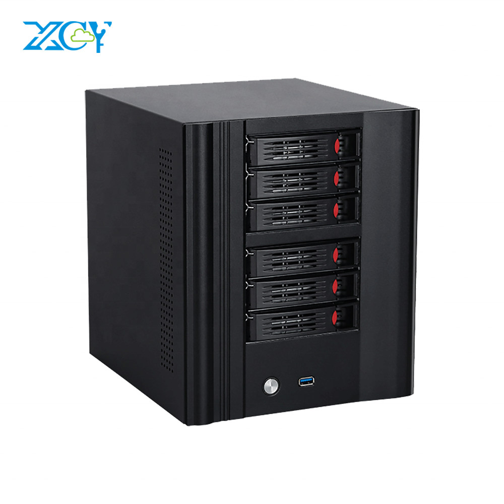 4/6/8 SATA Bays NAS Mini PC Intel N100 N150 2.5G I226V 10G AQC 3LAN Ethernet RAID Network Attached Storage Server