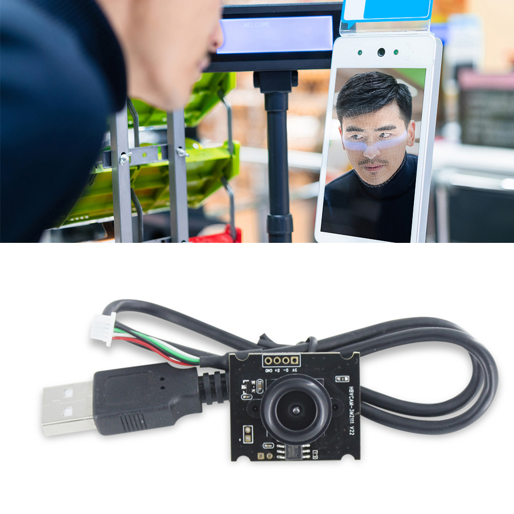 USBドライブ不要のコンピュータ外部カメラモジュール（コンピュータ外部カメラ用マクロQRコードスキャン装置）