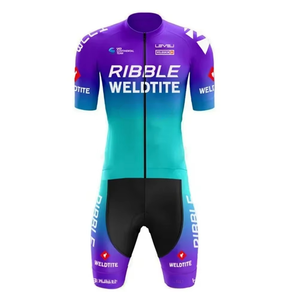 新しいトライアスロンスキンスーツカミーサ ciclismo masculina サイクリングジャージセットサイクリングマンワンピースジャンプスーツマカオ ciclismo
