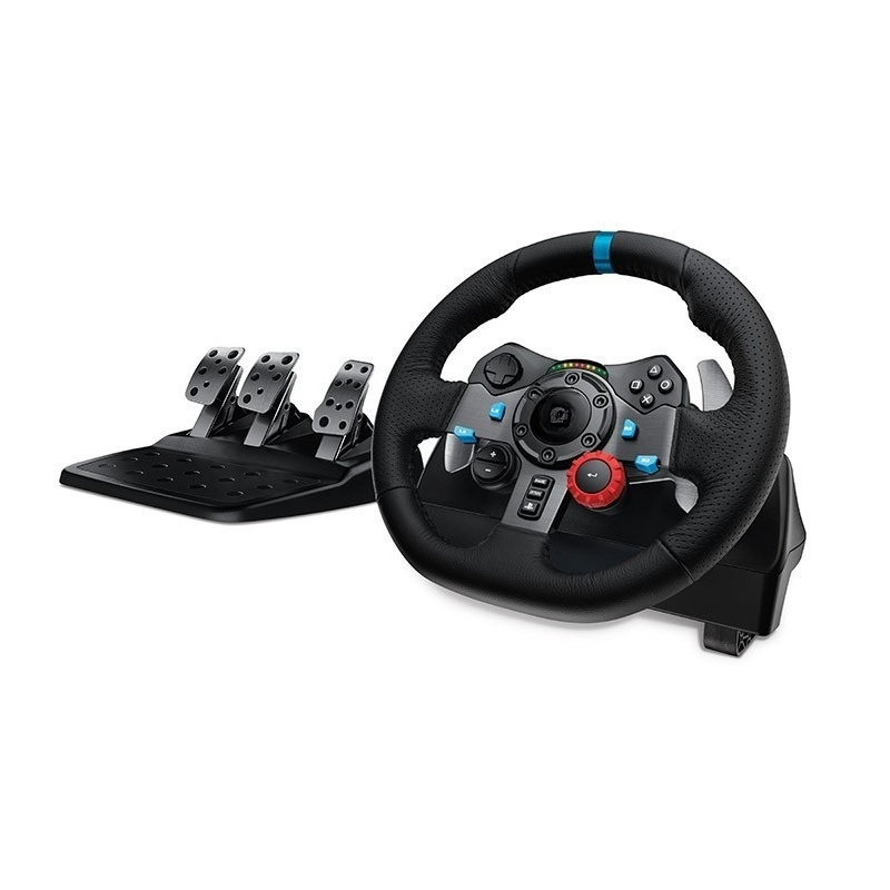 フォースフィードバックゲームステアリングホイール、レーシングシミュレーションドライビング、​​PC/PS4/PS5と互換性あり