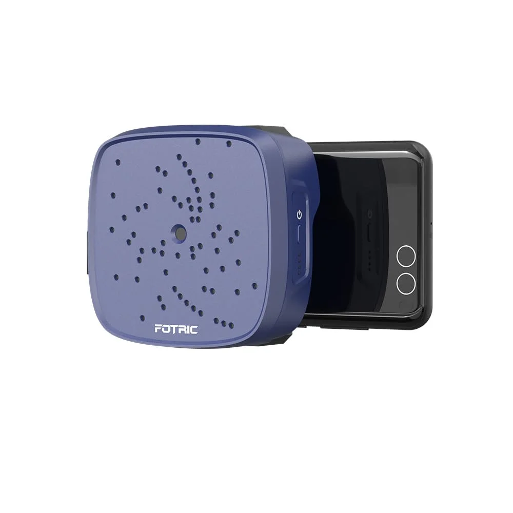 FOTRIC TD2 Android スマートフォン用オタク音響イメージングカメラ、64 MEMS マイク、2kHz-50kHz、0.3-100m、IP54、5MP、4H バッテリー