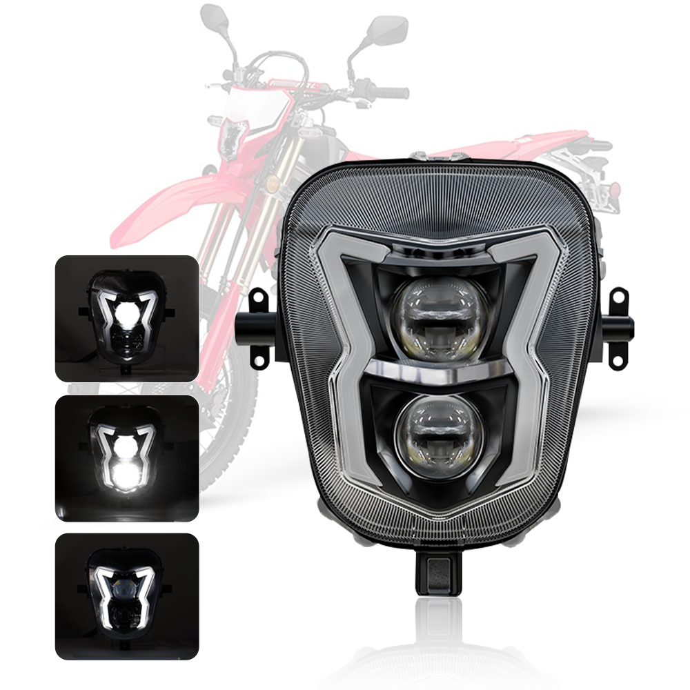 CRF450 250 ヘッドライト LED ヘッドライトオートバイヘッドランプホンダ CRF450L CRF450XR CRF 125 110 250 450 R/F/L/RX 2019-2020
