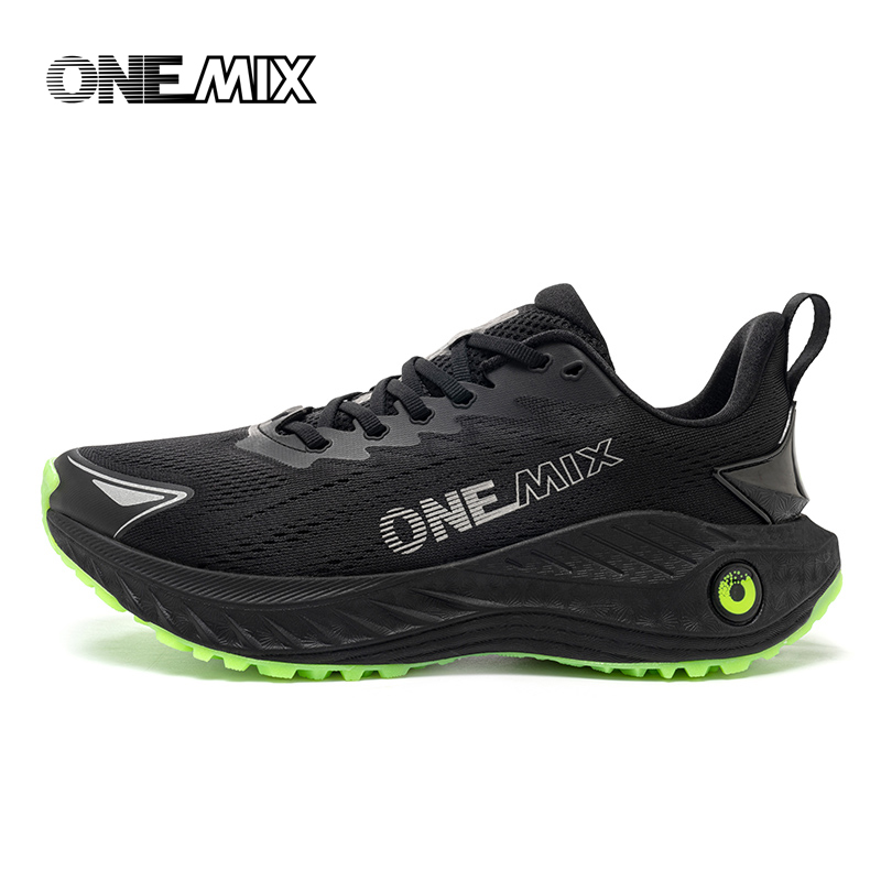 ONEMIX 新 O-Resilio ランニングシューズ男性用ライフスタイルジョギングシューズ軽量ウェアラブルレジャースニーカーアウトドアスポーツシューズ