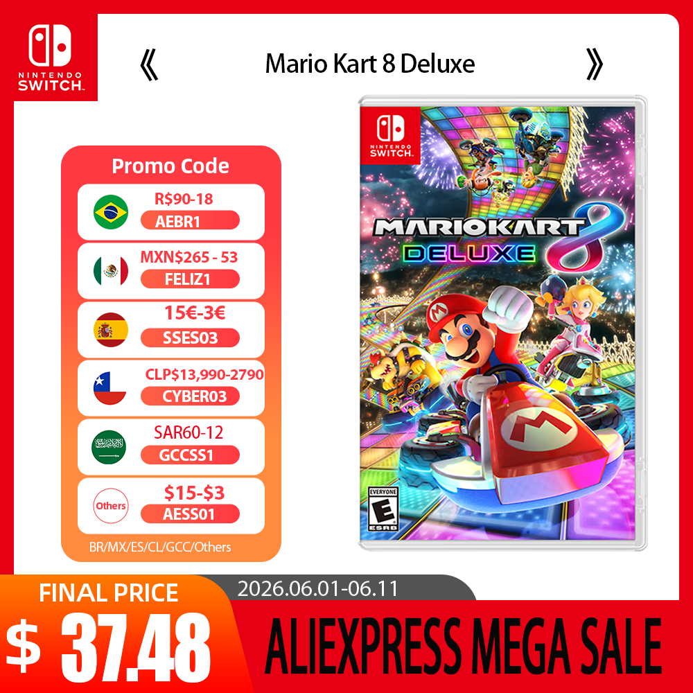 Nintendo Switch ゲームセール マリオカート 8 デラックス サポート 13 言語 TV 卓上ハンドヘルド Switch OLED Lite コンソール用