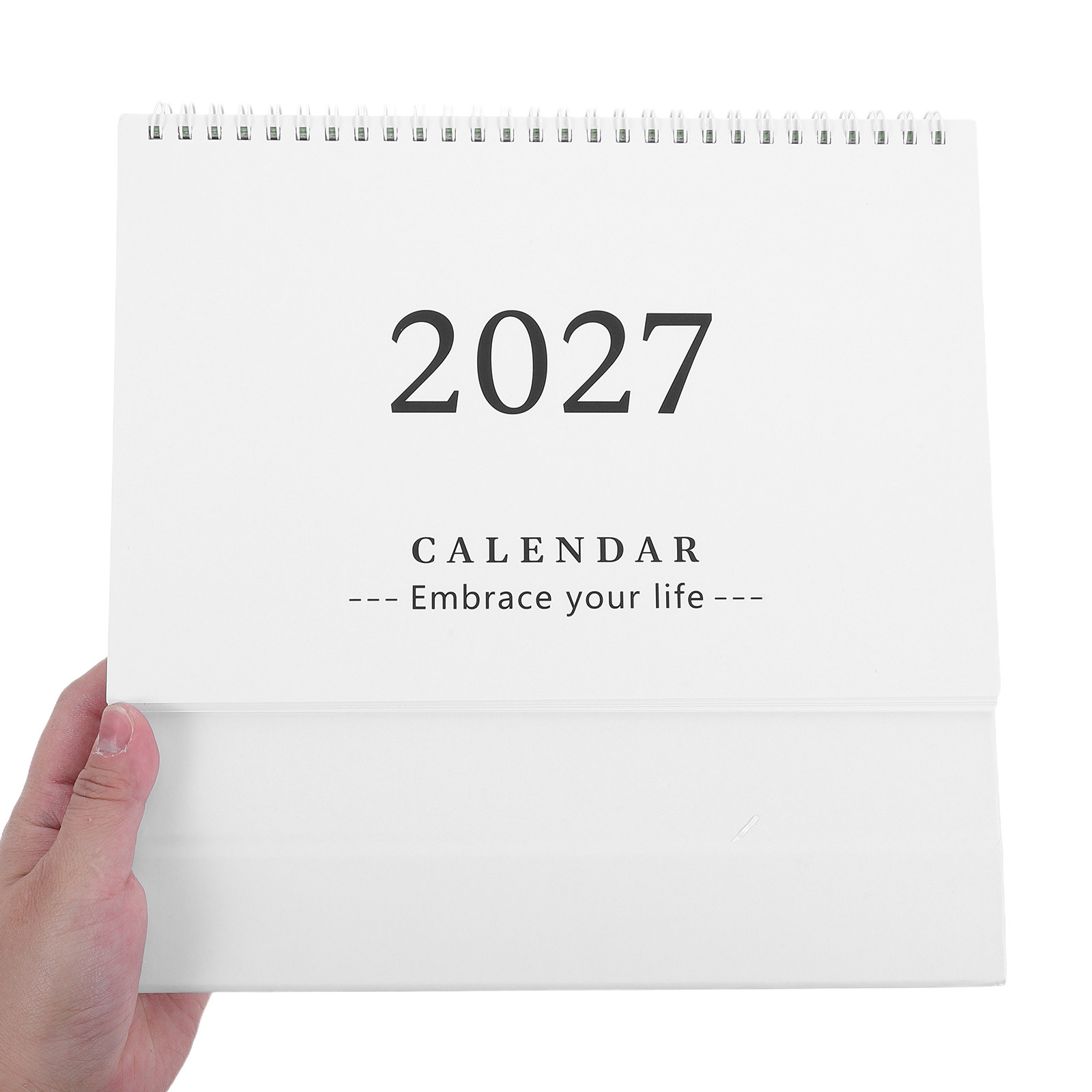 デスク用カレンダー 2027年 ノートパッド デスクトップ スタンドカレンダー スケジュール表 デスクトップカレンダー 誕生日 クリスマスプレゼント