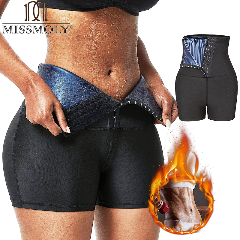 MISSMOLY ホット汗サウナパンティーボディシェイパーショーツ減量痩身シェイプウェアウエストトレーナーおなかコントロールサーモレギンス