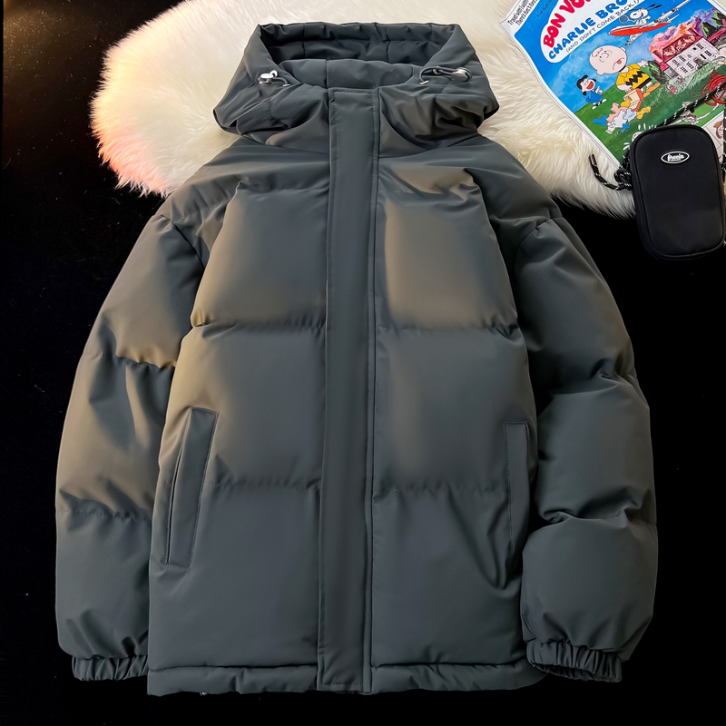 メンズ冬のアウトドア登山やキャンプ厚く暖かい綿ジャケット快適な多用途防寒通気性フード付きコート