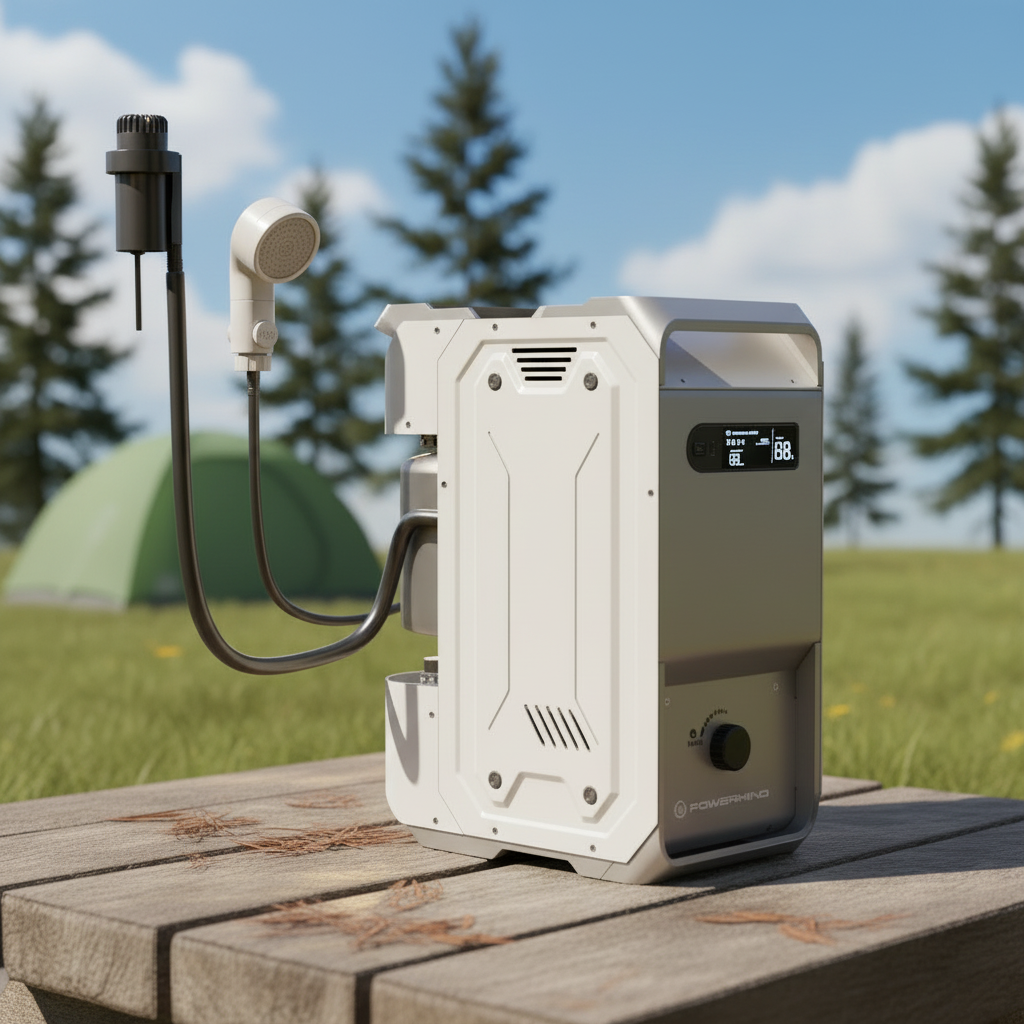 屋外給湯器 lpg キャンプシャワーポータブルプロパンガスインスタント給湯器キャンプ RV