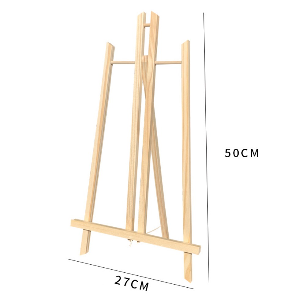 30cm/40cm/50cm 折りたたみ式卓上イーゼル 軽量 調節可能 木製描画イーゼル ポータブル画材 絵画ディスプレイホルダー