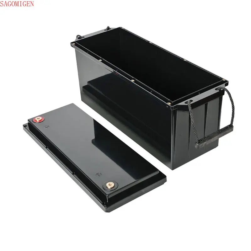 12V 24V 太陽電池収納ボックスケース 150ah 180Ah 200Ah 280Ah 320Ah Lifepo4 ヨット RV バッテリープラスチック防水収納ボックス
