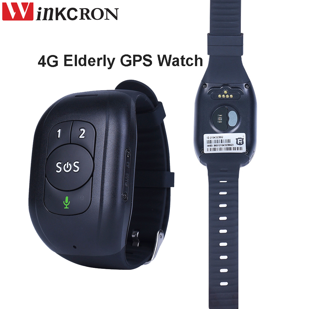 4 グラム高齢者子供 GPS トラッカー V48 SOS ボタンリストバンド緊急警報 GPS 追跡心拍数血圧モニター