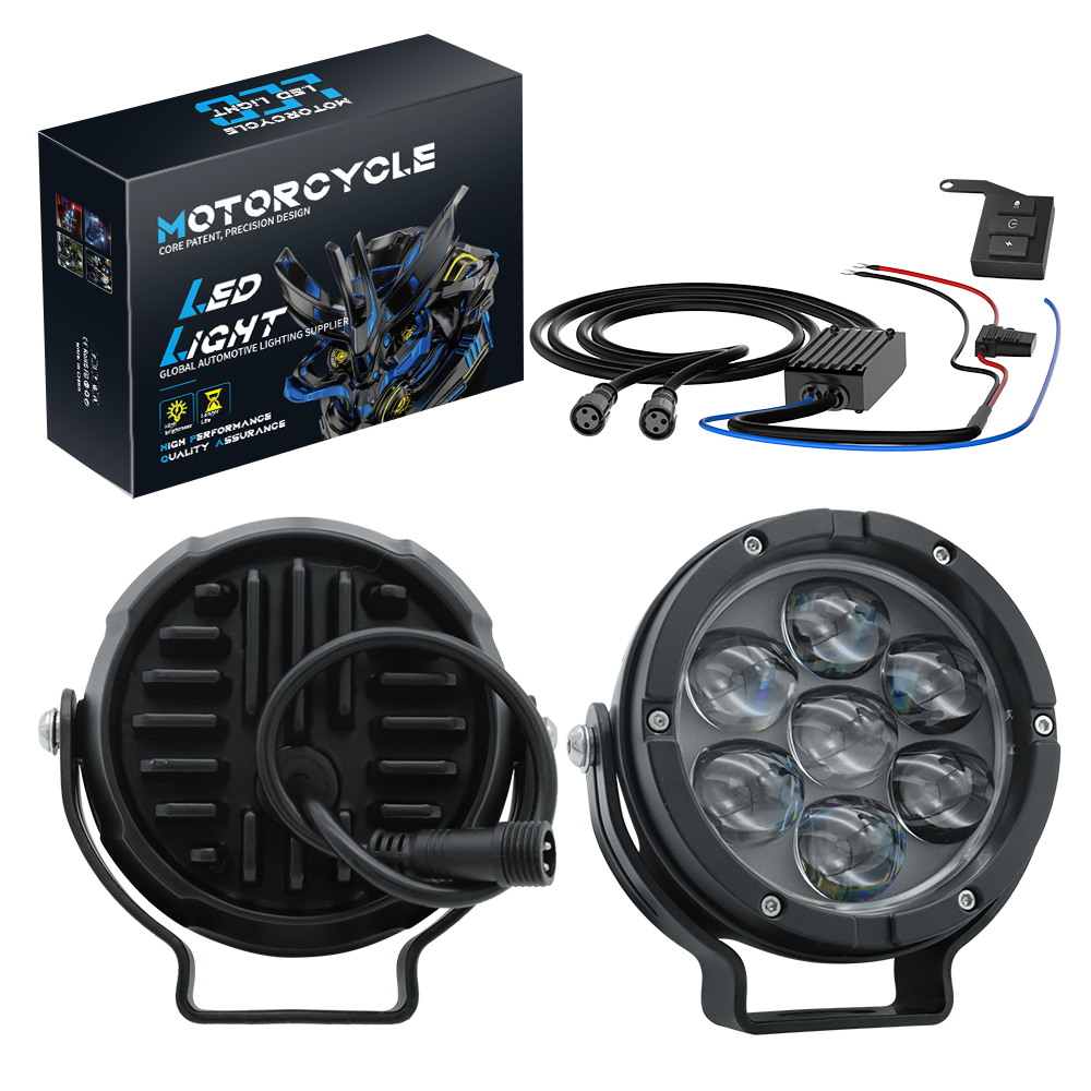 LED ワークライトスポットライトフォグライトドライビングランプ BMW R1200GS R1250GS F800 F850 F900 オートバイ SUV ATV UTV トラック