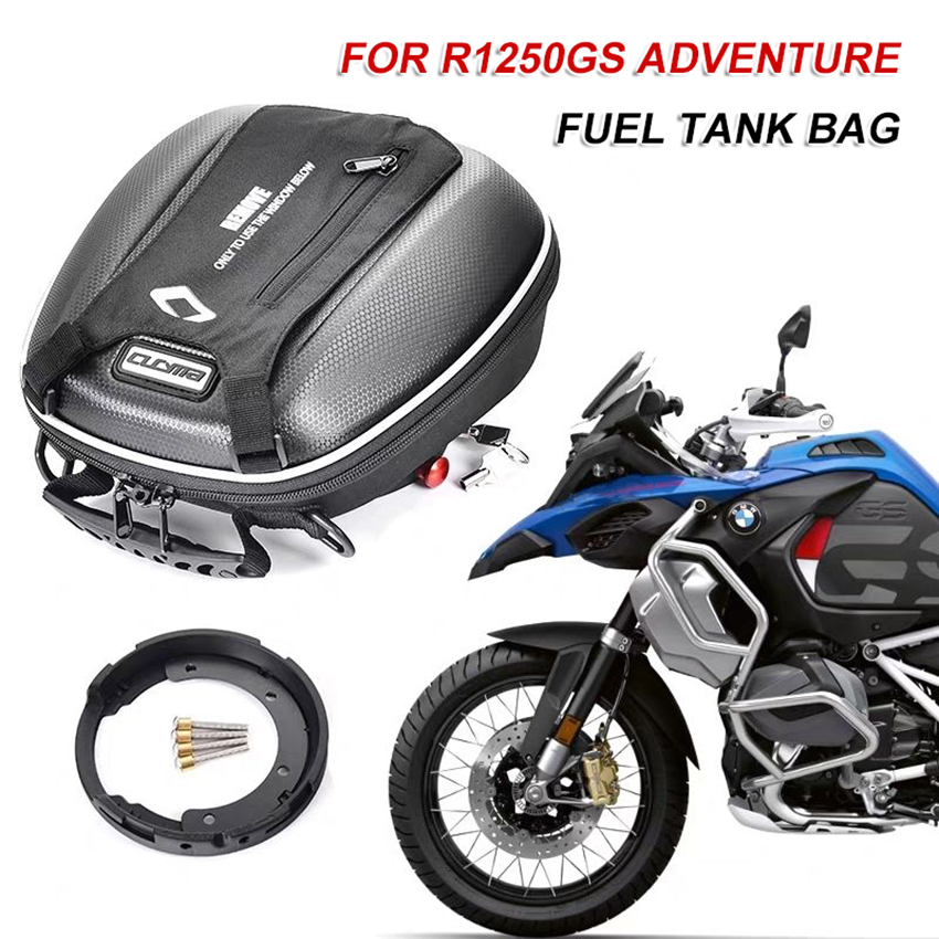 Bmw R1250GS アドベンチャー R1250R/RS/RT オートバイタンクバッグクイックロック収納袋旅行荷物サドルバッグバックパック