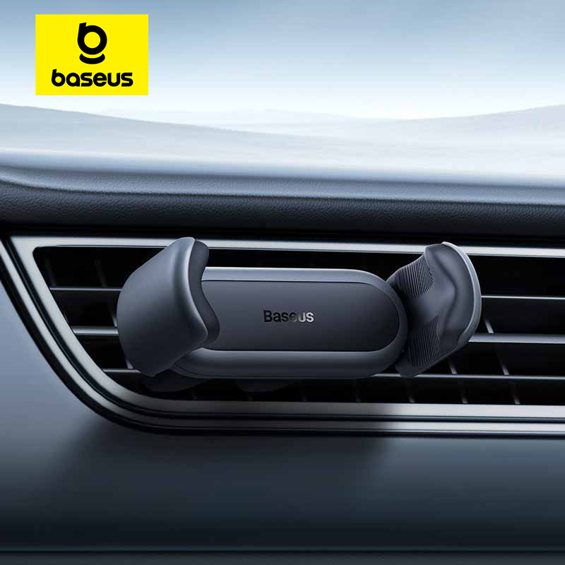 Baseus 自動車電話ホルダーユニバーサル携帯電話ホルダースタンド自動車電話スタンド車の空気出口マウント車の携帯電話サポート