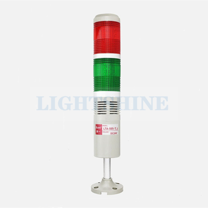 Led 2 色信号灯警告灯 505-2TJ 可聴および視覚警報機アラームインジケータライト 12v 24v