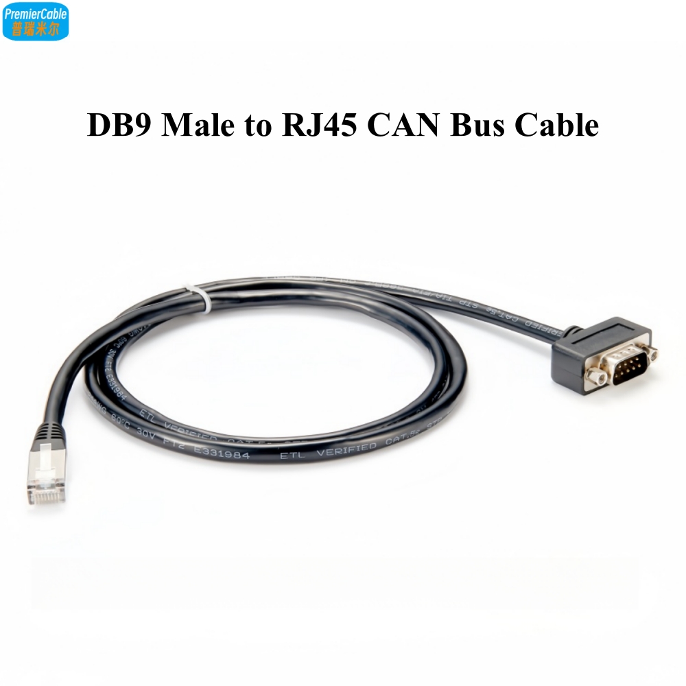 USB - CAN II Sub DB9 - RJ45 アダプター ケーブル CANopen コントローラー、PLC、CAN アナライザー用 CAN バス - Cat5e イーサネット ゲートウェイ ケーブル