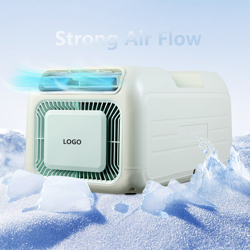 Portable Air Conditioner - Mini Room AC Unit with Strong Wind Mode(Compact Camping Cooling System,Energy Efficient, Ultra-Quiet)