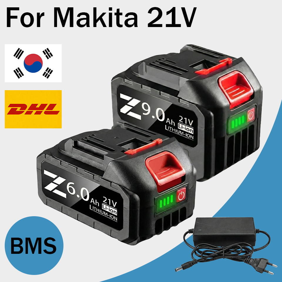 18V 21V 388VF 充電式リチウムイオンバッテリー 3.0Ah 6.0Ah 9.0Ah マキタ 18V LXT 電動工具交換バッテリー LED インジケータ BMS