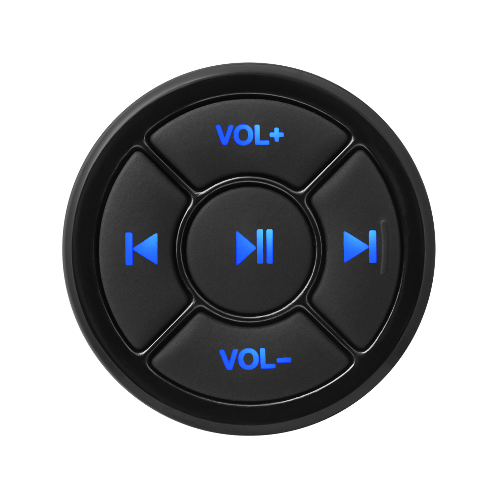 車のステアリングホイールワイヤレス Bluetooth 互換リモコンボタンユニバーサル Android IOS カーメディアボリュームボタン 5 キー