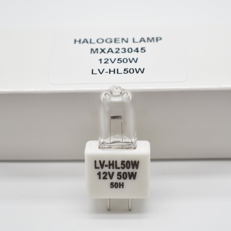 MXA23045 12V 50W ハロゲン電球 12V50W ニコン LV-HL50 MM-400/800 LV150 ツールメーカー測定顕微鏡ランプ