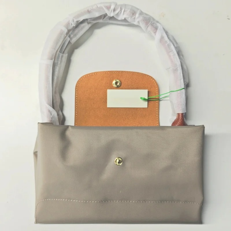 クラシック折りたたみホーボーバッグナイロントップハンドルショルダーバッグ女性刺繍デザイン軽量クロスボディトートホット販売