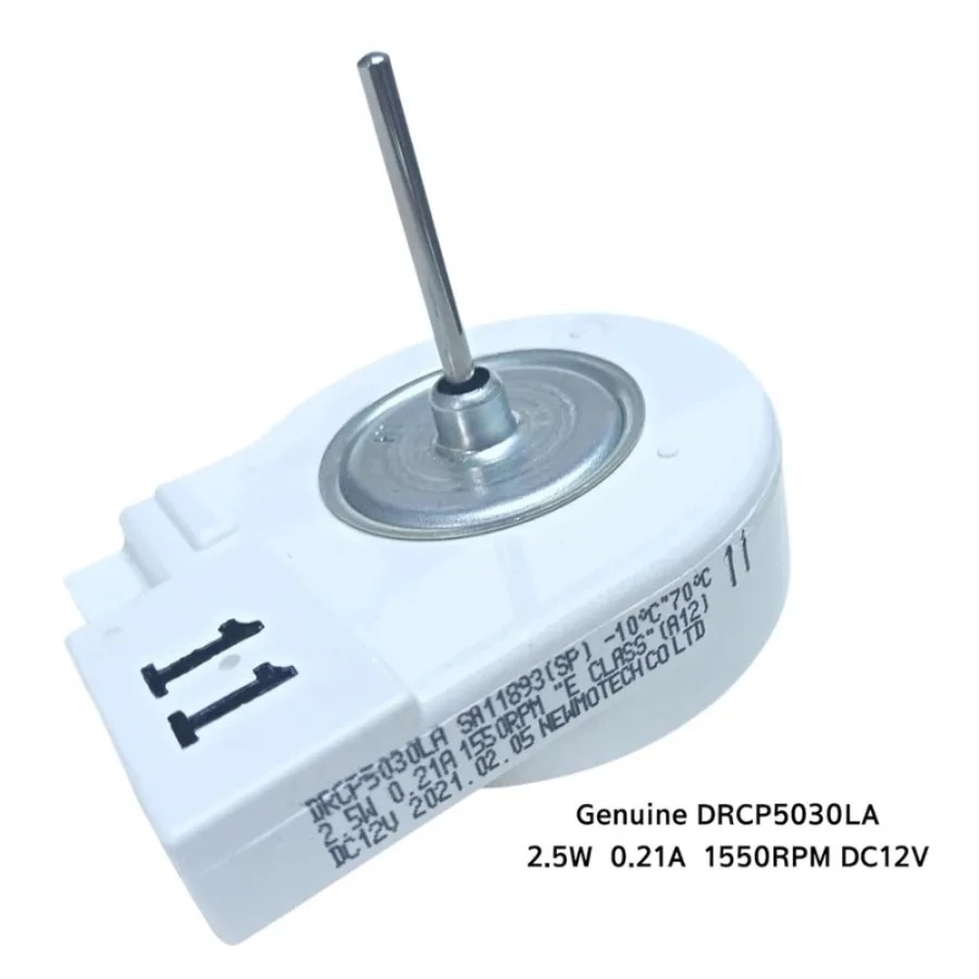 交換用蒸発器ファンモーター Samsung 冷蔵庫 DA31-00146B DRCP5030LA 1550RPM DC12V 2.5W用