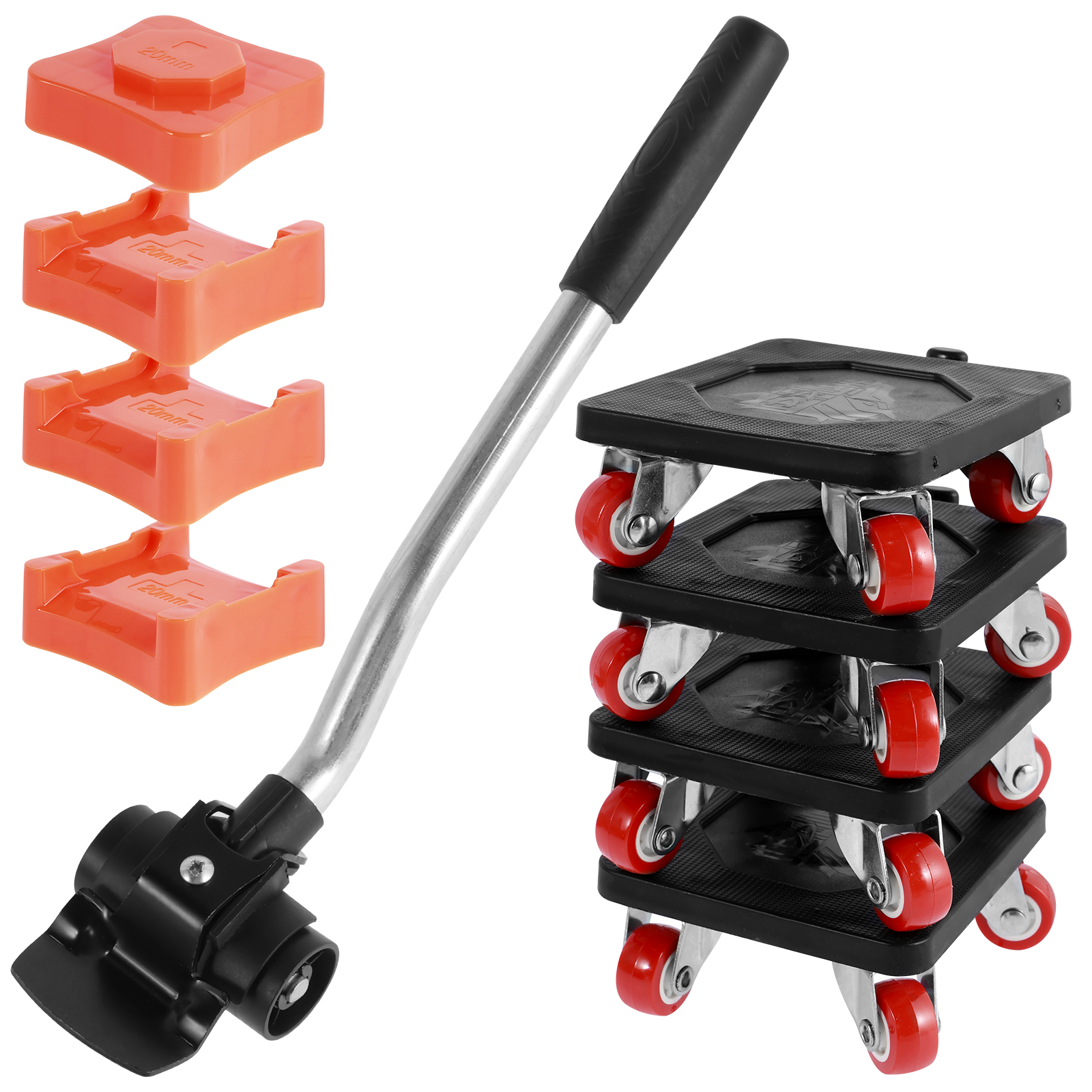 ヘビーデューティ家具リフターローラーハンドリングツールキット 440/880LB 大型家具ハンドリング用省力アプライアンスリフトスライダー