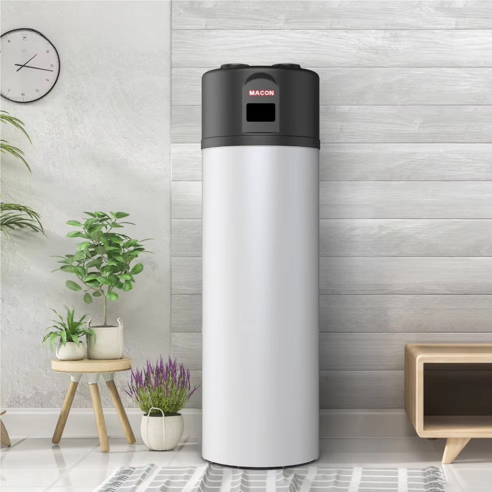 R290 スマート 400L 太陽光発電屋外空気源高効率インバーターヒートポンプ給湯器、交流電源付き