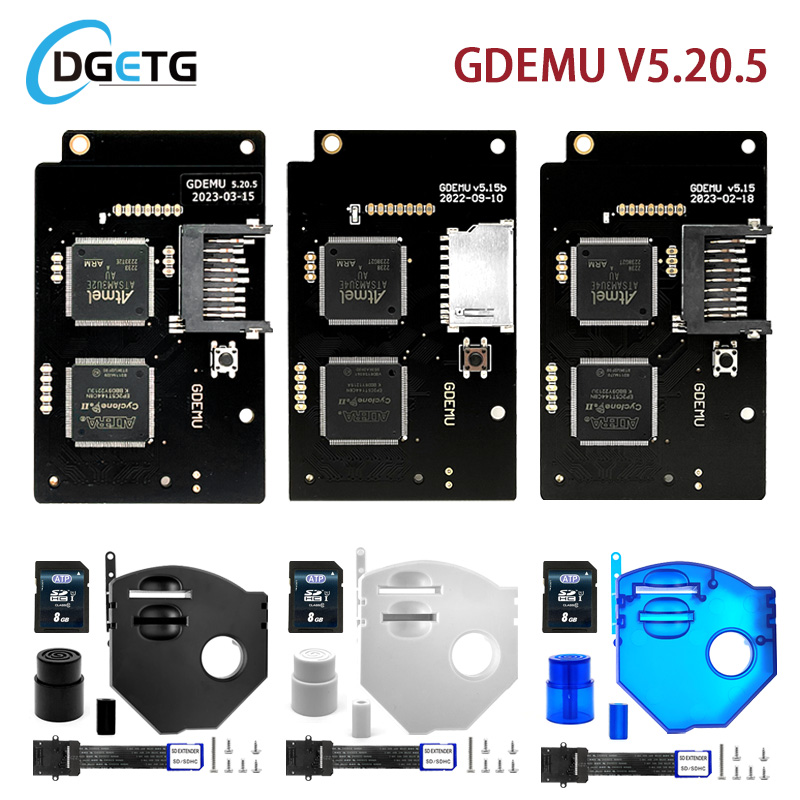 GDEMU V5 20 5/5 15/5 15b 光学ドライブエミュレーションボードリモートカードマウントキット DC コンソール用 SEGA ドリームキャスト gdemu GDU DC VA1