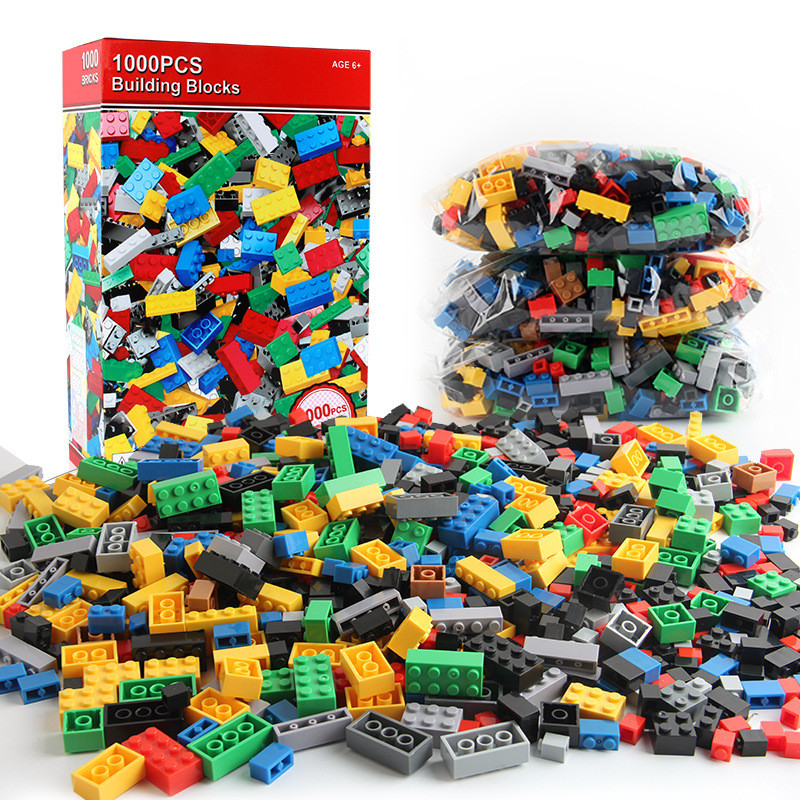 1000 ピース DIY クリエイティブビルディングブロックバルクセット市クラシックレンガアセンブリ Brinquedos 教育玩具子供のため