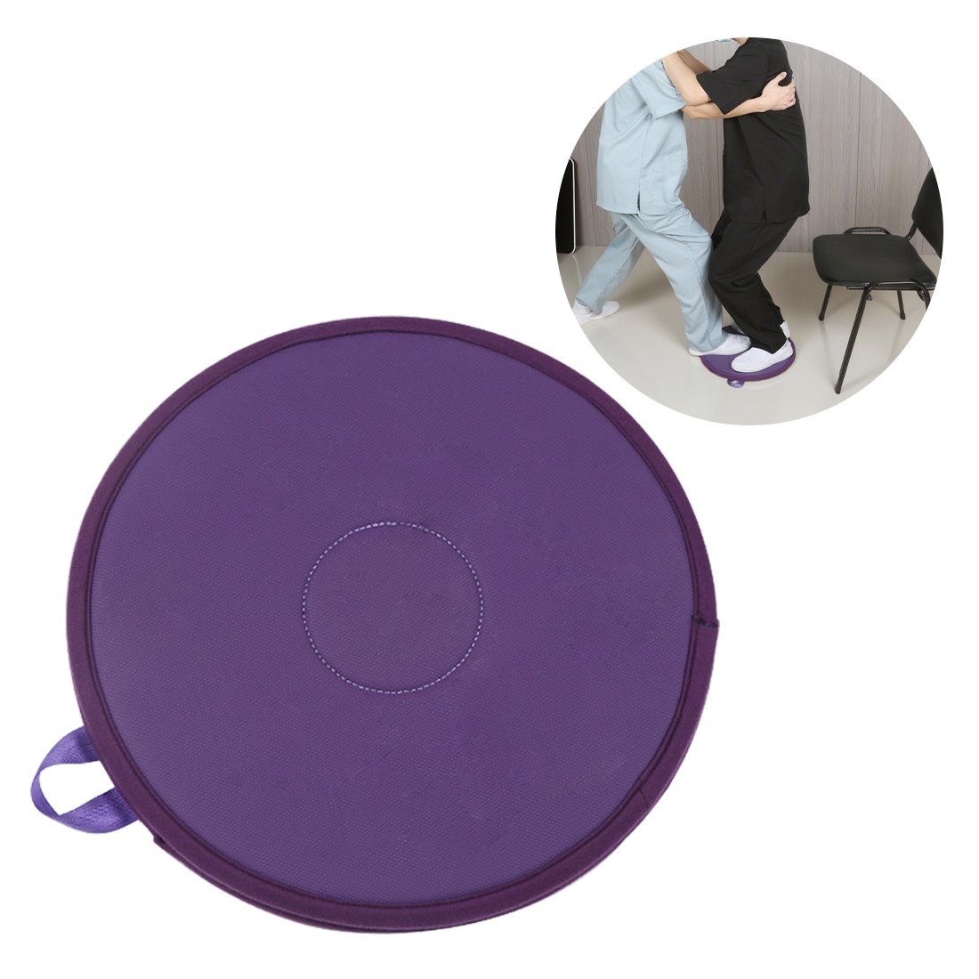 Ehucon 360°ピボット移乗パッド回転患者移乗補助パッド高齢者や妊婦用スタンディングマット SWL 330LBS