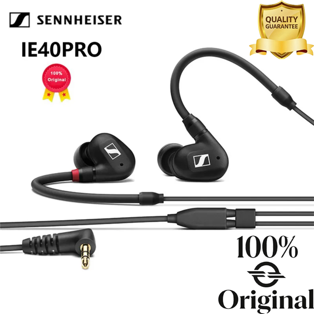 新しいゼンハイザー IE40 PRO 有線スポーツイヤホンランニングモニタリングイヤホン正確な遮音性イヤホン