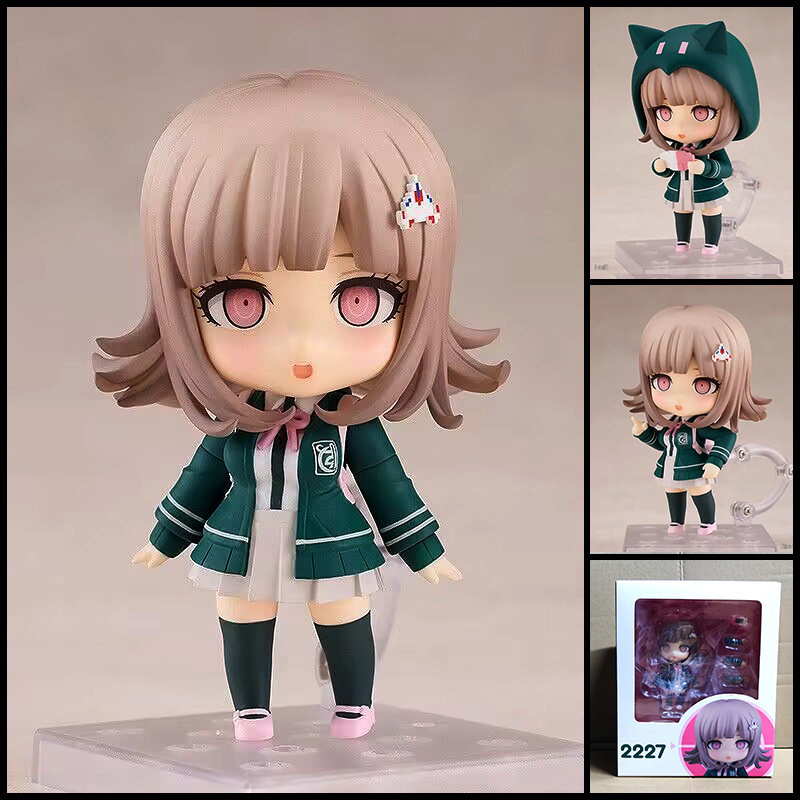 #2227 Danganronpa 1.2 Reload Nanami Chiaki Anime game Girl Figure Pvc Collection Movable Model Doll Set Toy Gift Regular Version