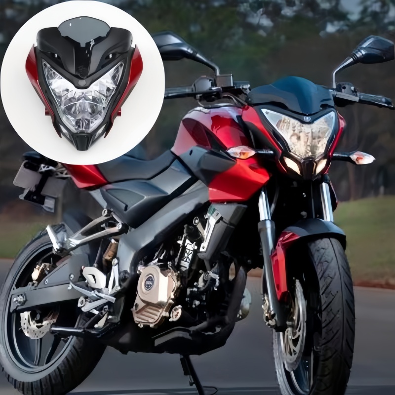 オートバイのヘッドライトバジャージパルサー 150 200 アセンブリヘッドランプフェアリング PULSAR150 PULSAR200 オートバイアクセサリー