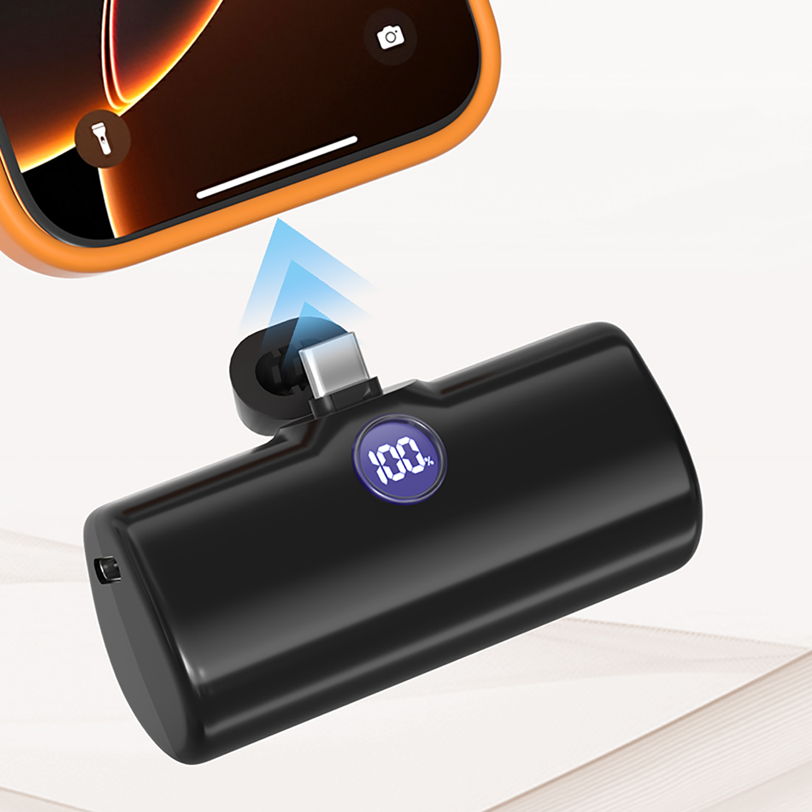 ミニ電源銀行 5000mAh 外部バッテリーポータブル充電器 5500mAh 高速充電 Powerbank Android iPhone Samsung Xiaomi OPPO 用