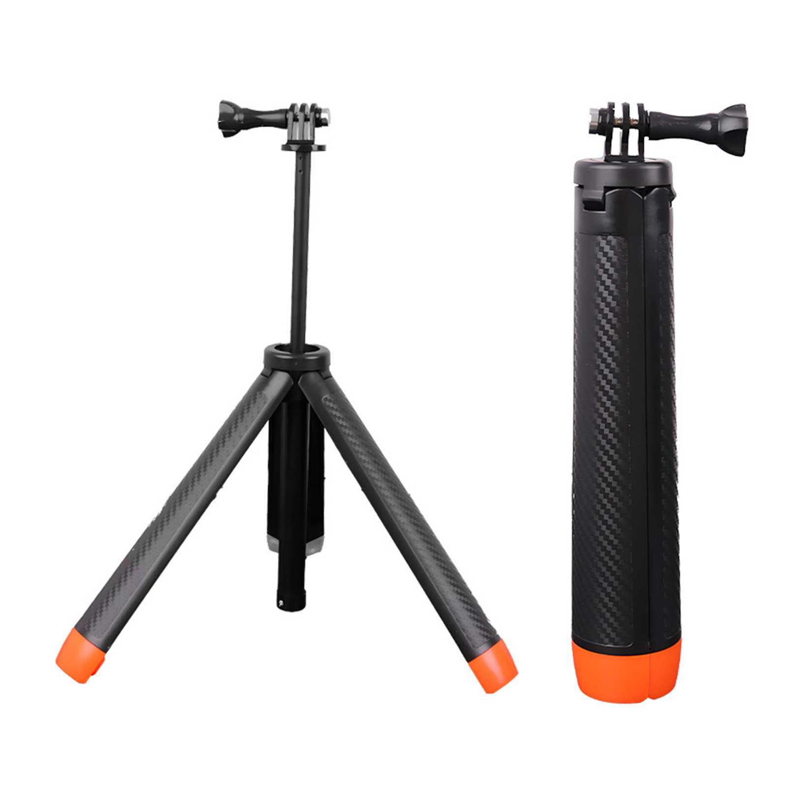 4 in 1 自撮り棒 三脚 拡張可能 防水 フローティング 自撮り棒 アクション 5 プロ 4 3 用 X4 X3 Ace Pro 2