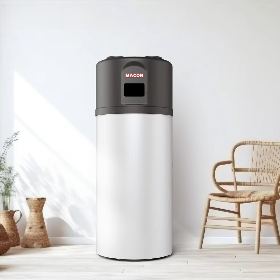 R290 Electric 150L Air Source High Efficiency Metal Heat Pump Water Heater for Car Household Hotels & Outdoor Use