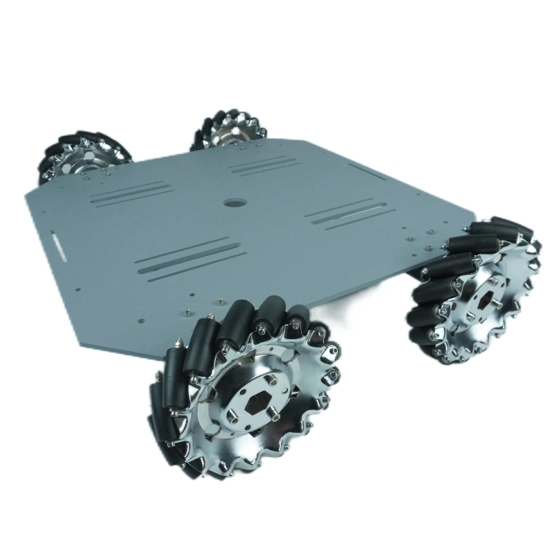 81kg 荷重カーシャーシヘビーデューティ 4WD メカナムホイールトロリー全方向性金属 RC カー Arduino 用プログラマブルロボット DIY キット