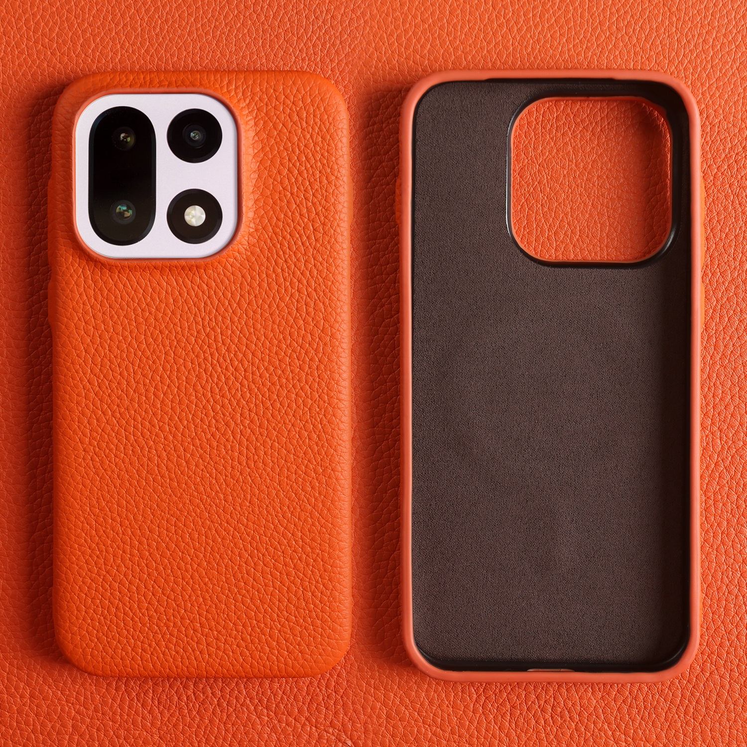 ライチ本革ケース Oneplus 15 13T 13S 12 13R 11R 10 プロ高級フルカバー電話カバーバック保護 Coque Fundas