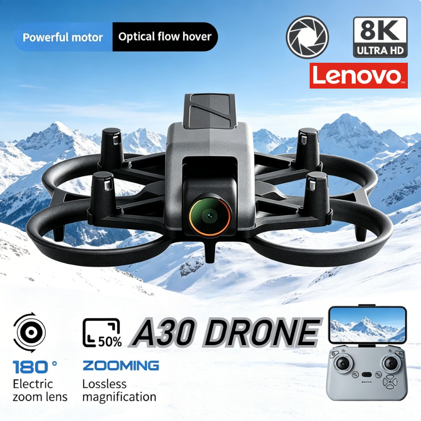 レノボ A30 プロレーシングドローンフルサラウンド保護ガードレール 4K HD カメラ折りたたみ式 RC クアッドコプター航空写真